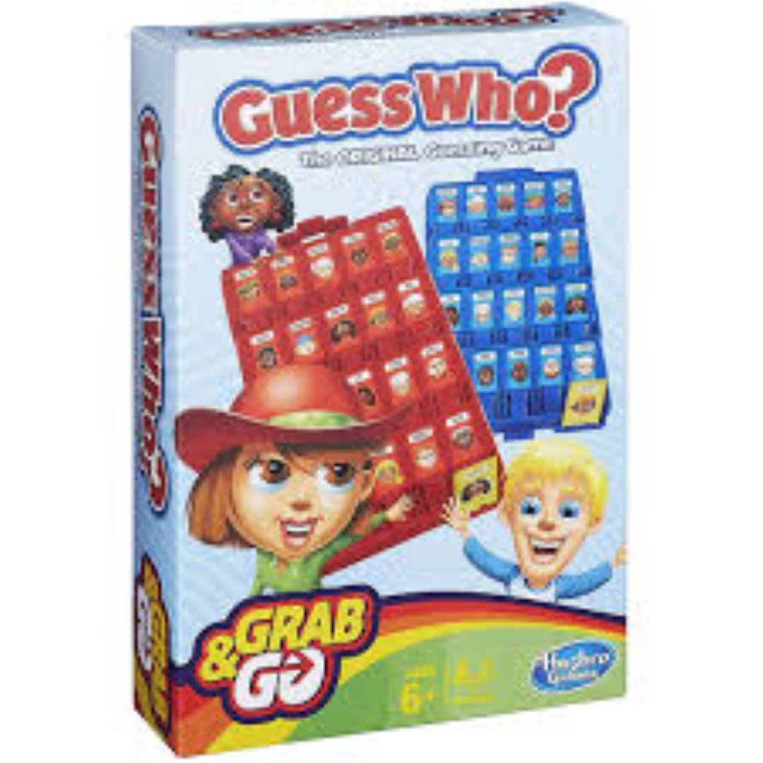 HASBRO GUESS WHO GRAB AND GO 